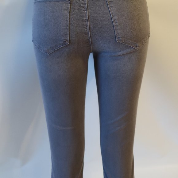 NWT Womens L'Agence Gris Gray Margot High Rise Skinny Jeans 28 * - Picture 7 of 10